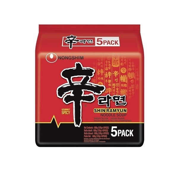 

NONGSHIM SHINRAMYUN MUSHROOM MULTIPACK 600GR