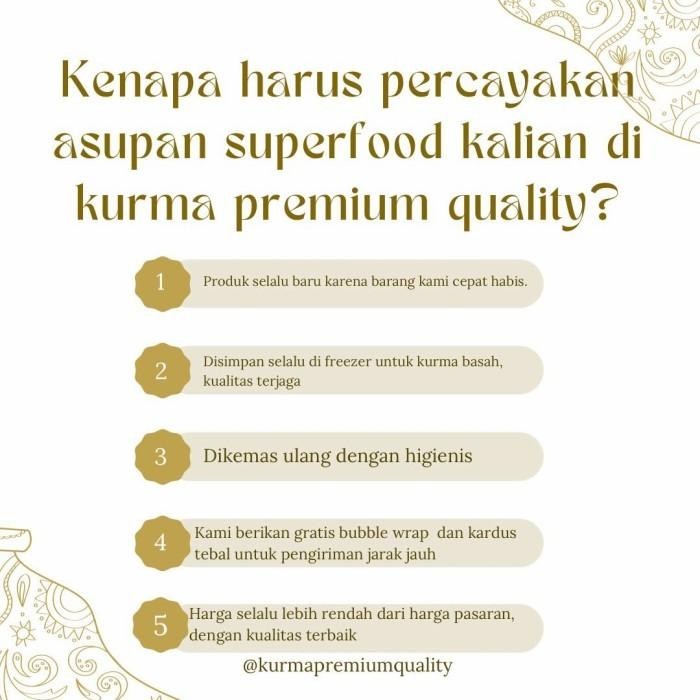 

3Kg Kurma Rutob Sukari Premium Alqasim Kurma Raja Pre