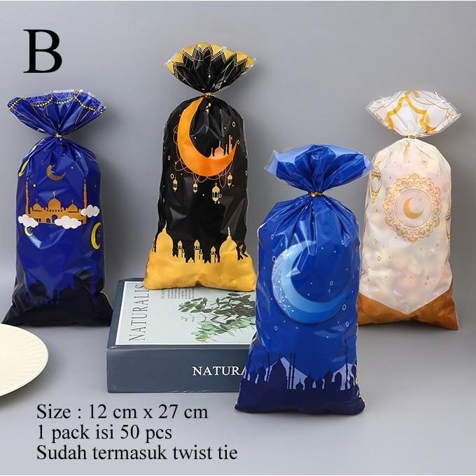 

Plastik Lebaran Idul Fitri / Bingkisan Permen Kado Cookie 043