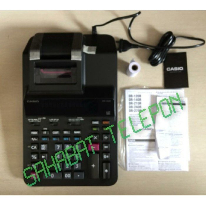 

Kalkulator Save Time With Reprint Function Casio Dr-120R-Bk