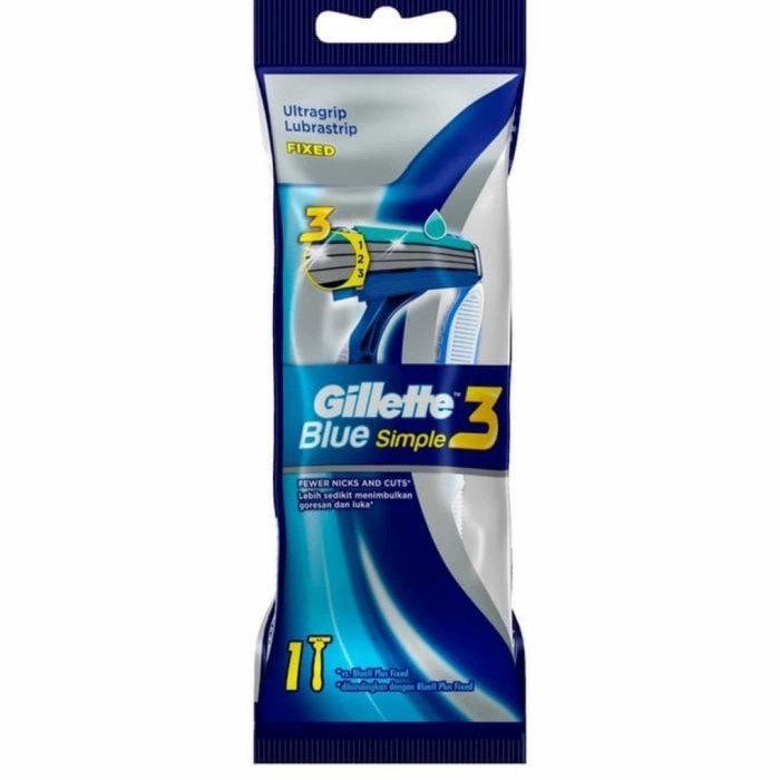 GILLETTE Razor Blue 3 Simple Single
