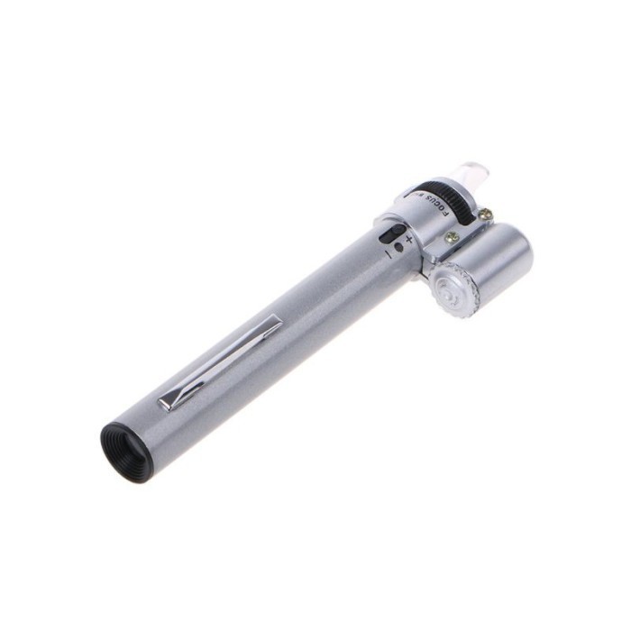 

Handheld Pocket 100X Gem Jewelry Led Light Microscope Loupe