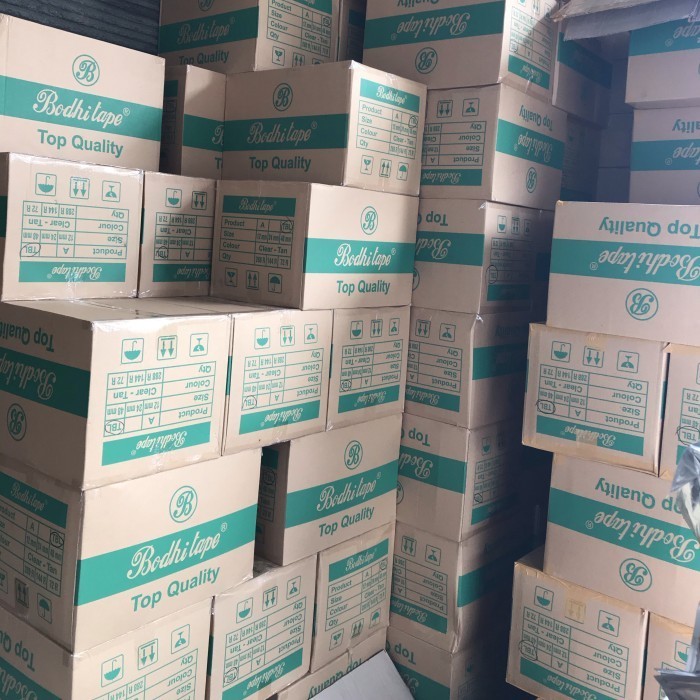 

Khusus Sameday Lakban Bening/Coklat 1 Dus Bodhi Tape 2Inch 90Yard