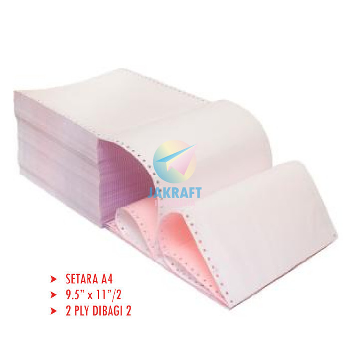 

Continuous Form Cf A4 K2/2 9.5 X 11/2 2 Ply Bagi 2 Ncr W