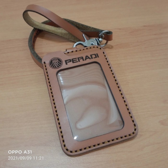 

Holder Id Card Logo Peradi Kulit Asli