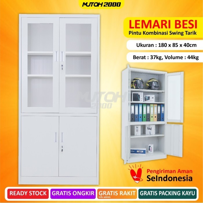 

Lemari Arsip Lemari Besi Filling Cabinet Pintu Kombinasi Swing Lg