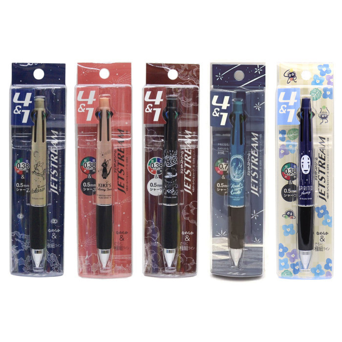 

Uni Jetstream Multi 4+1 Studio Ghibli 0.38Mm Oil Pen Limited Edition