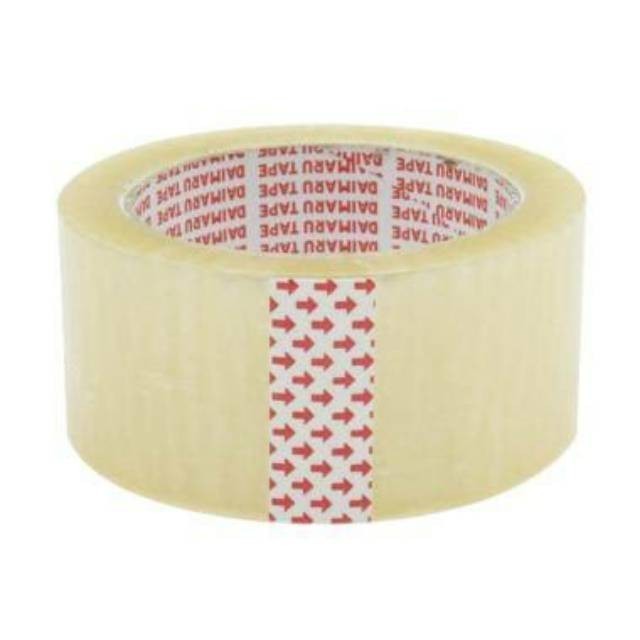 

Lakban / Tape / Solasi / Isolasi Daimaru Bening 2 Inch X 90 Yard