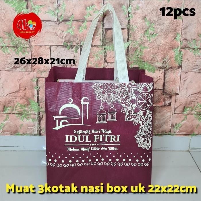 

Tas Besek Idul Fitri Box 22X22 Se Terbaru Termurah (Isi 12 Pcs ) 094