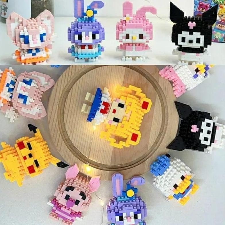 Promo Nano Block Mainan Balok Susun Building Block Nano Blok Nano Bricks Balok Susun Mainan Edukasi 