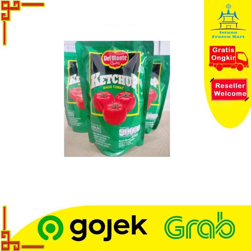 

Saus Tomat Tomato Sauce Pouch 500 Gram - DELMONTE