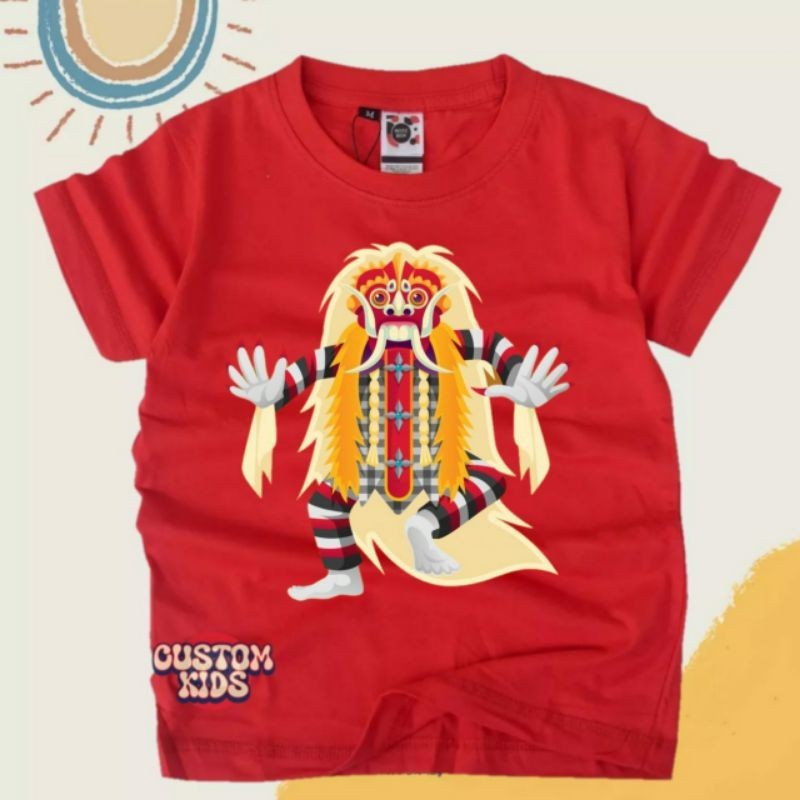 baju atasan kaos anak Leak