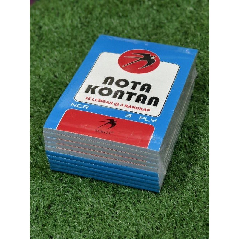 

buku nota kecil 3 ply /rangkap 3 Seriti