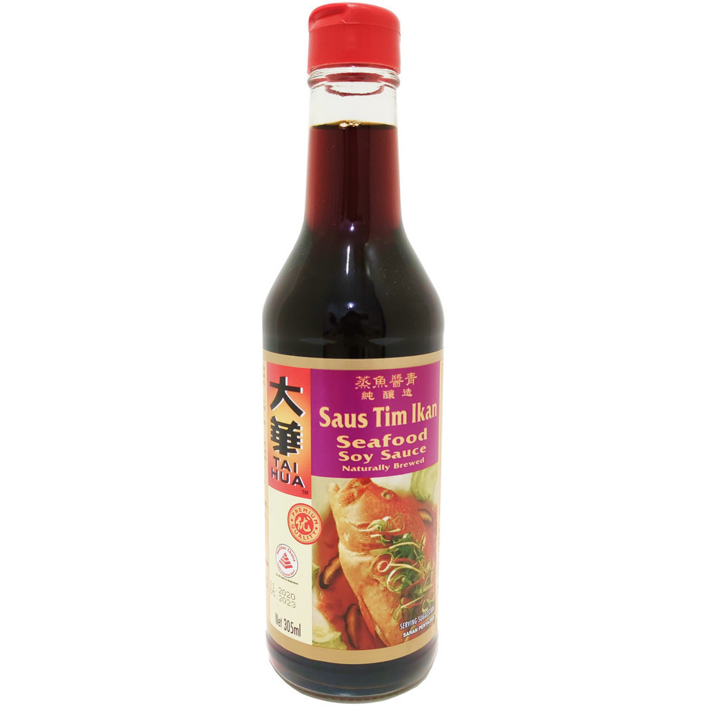 

Saus Tim Ikan Tai Hua Seafood Soy Sauce 305 Ml Kecap Tim Ikan