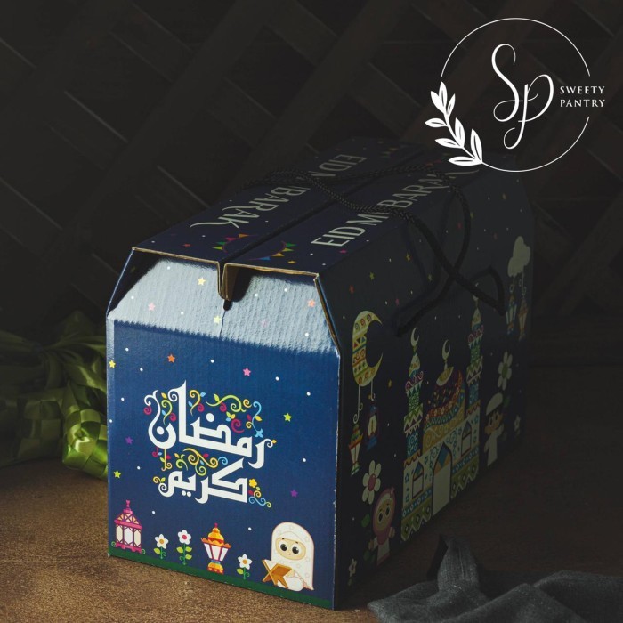 

Bun Bun - Box Lebaran/Dus/Packaging Toples Kue Kering Tp500 Gr Set 4 015