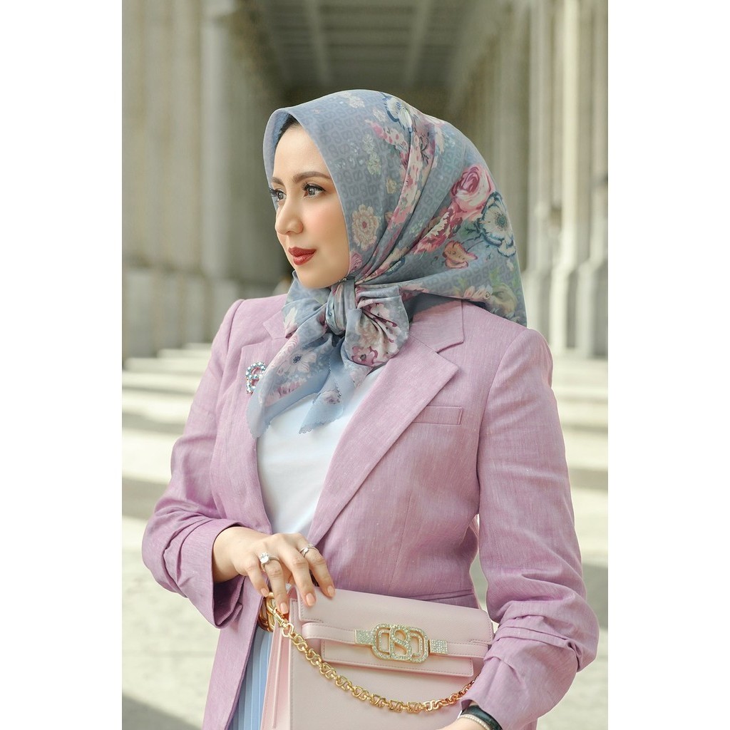 Blume Voile Square XL - Blue Shadow