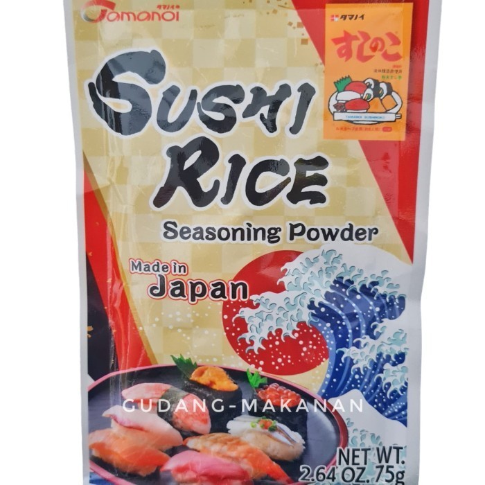 

Tamanoi Sushinoko-Bumbu Sushi Instant 75Gr