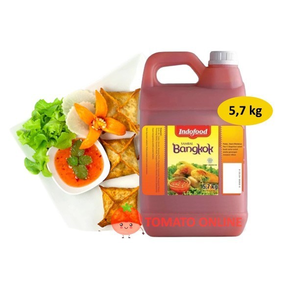 

Sambal Bangkok Indofood Jerigen Dirigen Galon 5.7 / 5,7 Kg 5.7Kg 5,7Kg