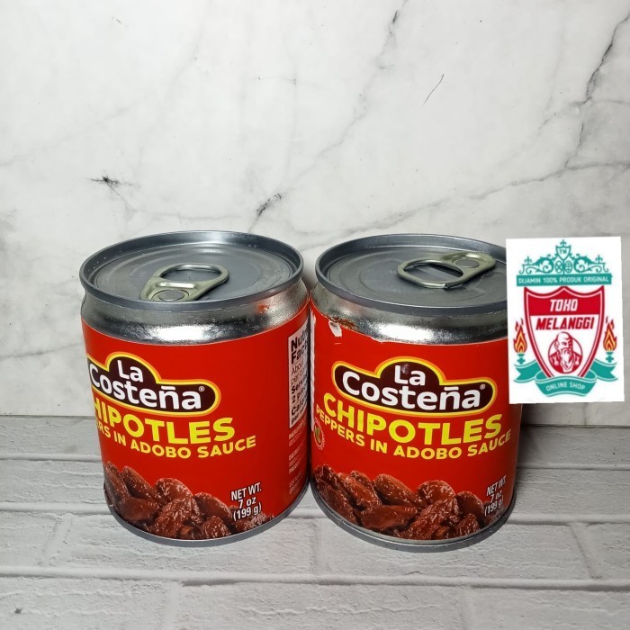 

La Costena Chipotles Chipotle Pepper In Adobo Sauce 199 Gr