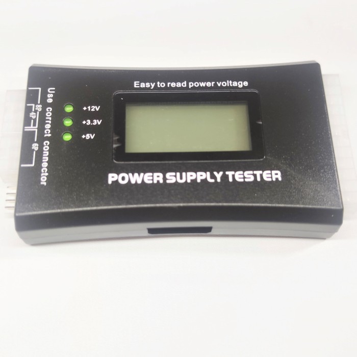 Sku-1311 Tester Power Supply Digital Alat Tes PSU atx dengan LCD promo
