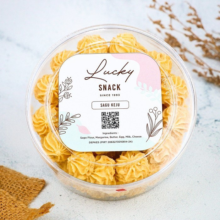 

Kue Kering Sagu Keju Wisman Wijsman Uk 1/4Kg