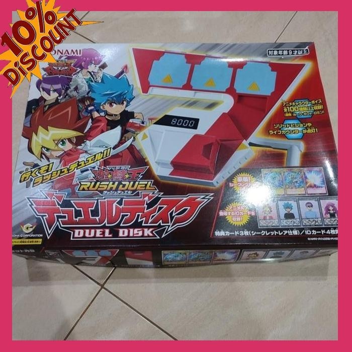 [RZK] YUGIOH KONAMI YU-GI-OH DUEL MONSTER RUSH DUEL DISK LINK ORI 1/1