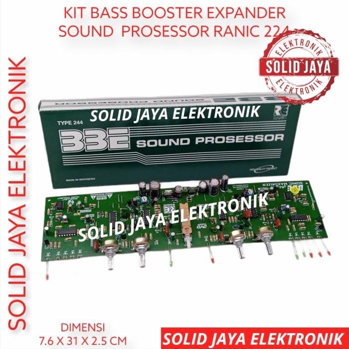 KIT BBE BASS BOOSTER EXPANDER - AUDIO SONIC MAXIMIZER RANIC 224