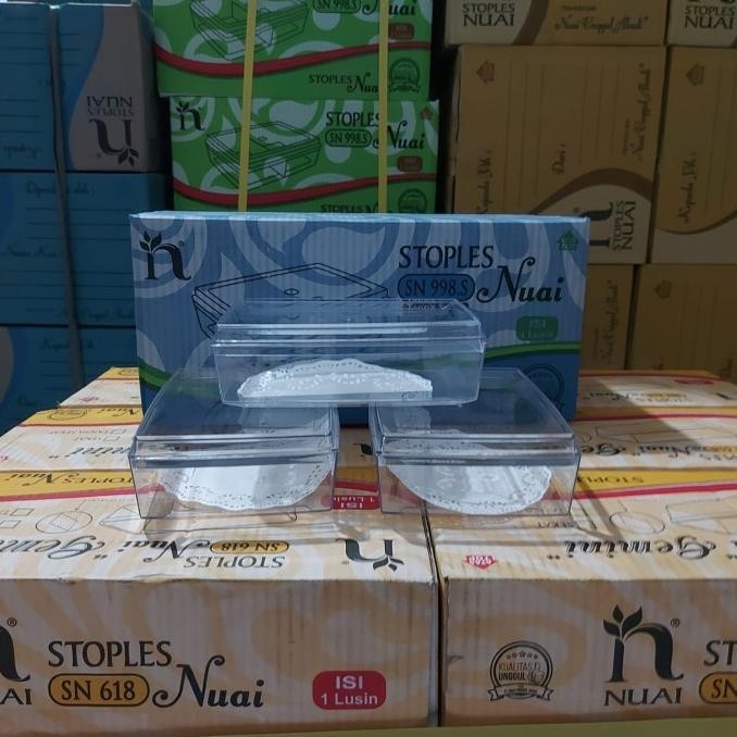 Toples Kue Kering Nuai Sn 998 S Sn998S / Tanpa Sekat - 500 Gr Premium Berkualitas