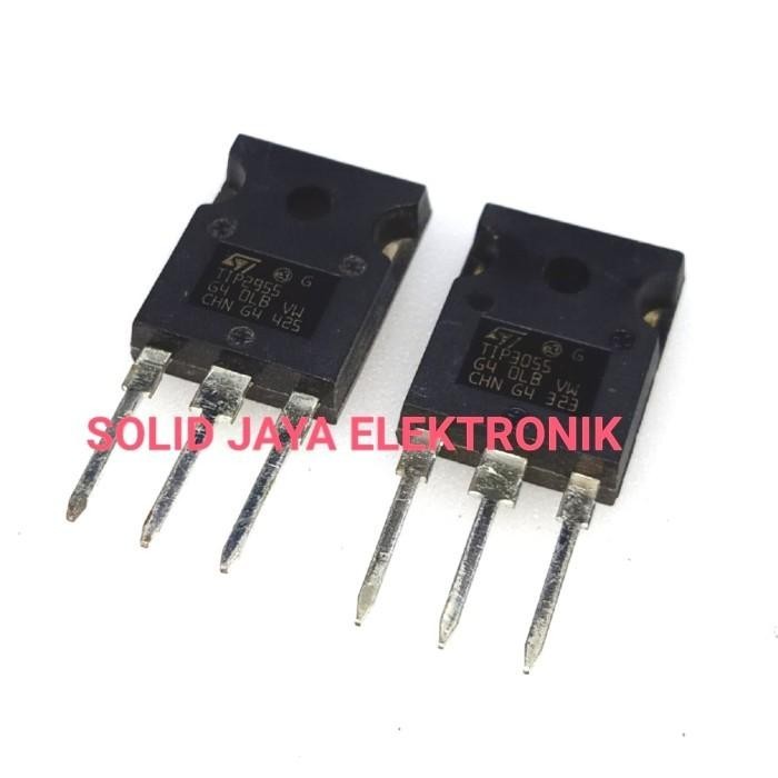 TRANSISTOR TIP2955 TIP3055 TIP 2955 TIP 3055 TR FINAL POWER AMPLIFIER
