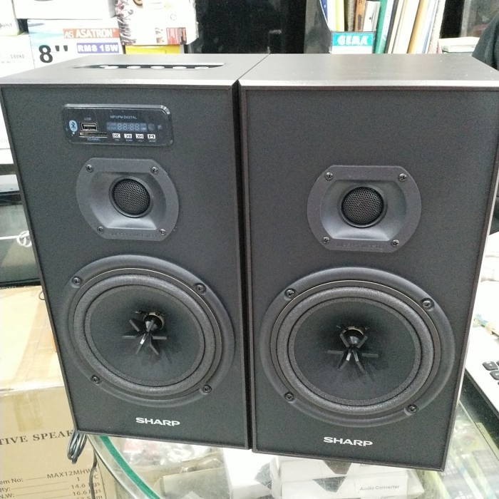 Sharp Speaker Aktif Cbox-B658Ubo (9000W Pmpo)