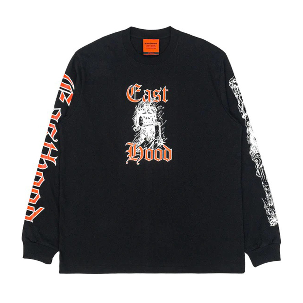 EASTHOOD KAOS LENGAN PANJANG | LS DEADLY SPECIES BK