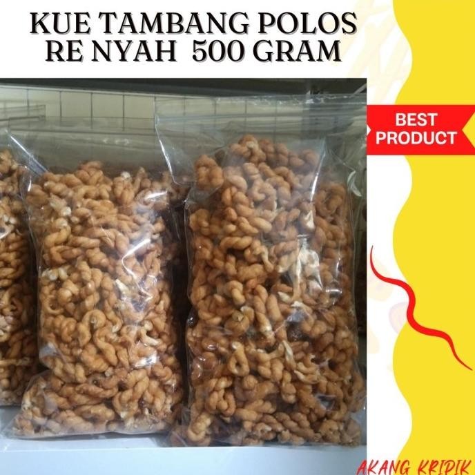 

Terlaris Kue Tambang Polos Untir Untir Berkualitas