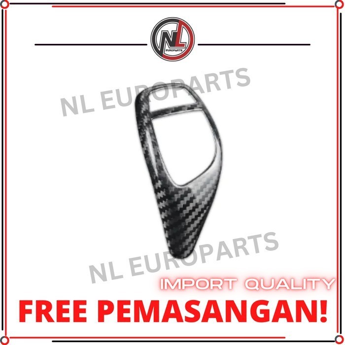 READY Gear Shift Knob Cover REAL Carbon BMW F30 F32 LCI Import Shift Knob
