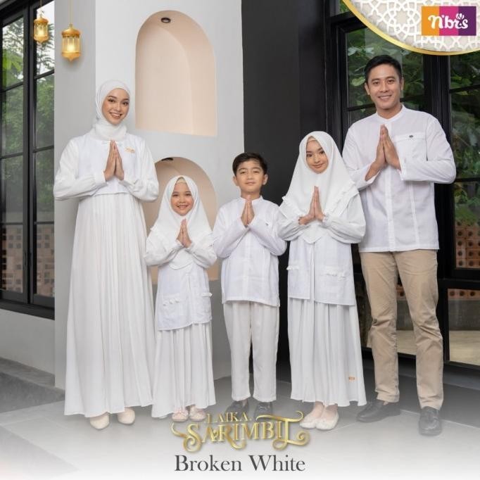 Sarimbit Nibras Laika Broken White Original