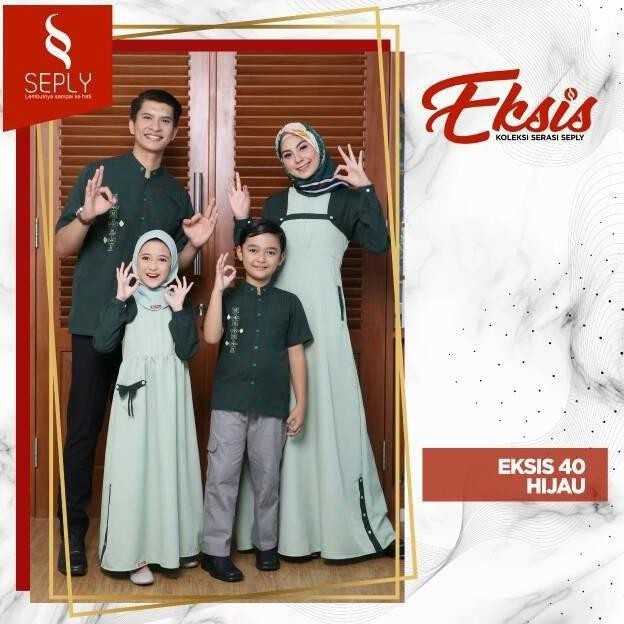 Sarimbit Seply Eksis 40 Hijau (Selia 36, Kliko 26, Gissel 150, Kaseo Pengiriman Cepat