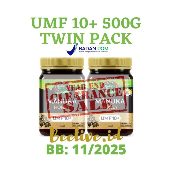 

Madu Mother Earth Manuka Honey UMF 10+ MGO 263+ 1KG