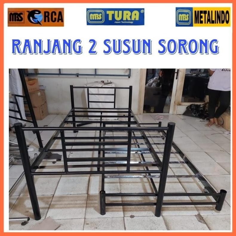 

Ranjang 2 Susun Mbs Bunk Bed Ranjang Besi Susun Tempat Tidur Bunk Bed /Bahan Kokoh Highquality