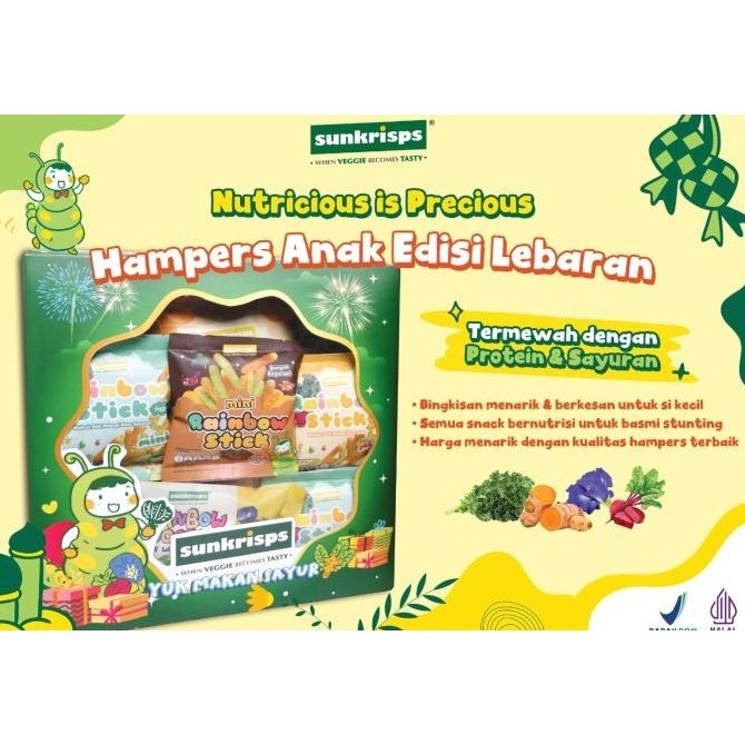 

Hampers cemilan anak sehat I paket lebaran by Sunkrisps