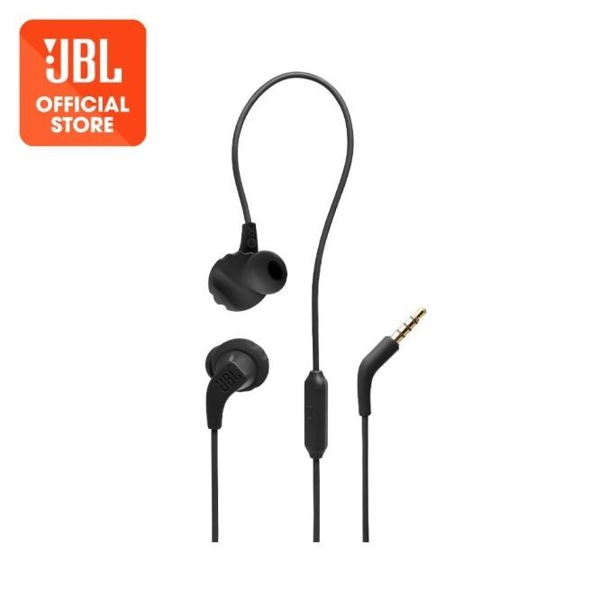 JBL Endurance Run 2 Wired Earphone - Hitam, Biru, Putih, Merah