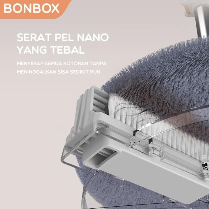 BONBOX BM001 Super Mop 2-in-1 Alat Pel Membersih Hingga 360 BM-001