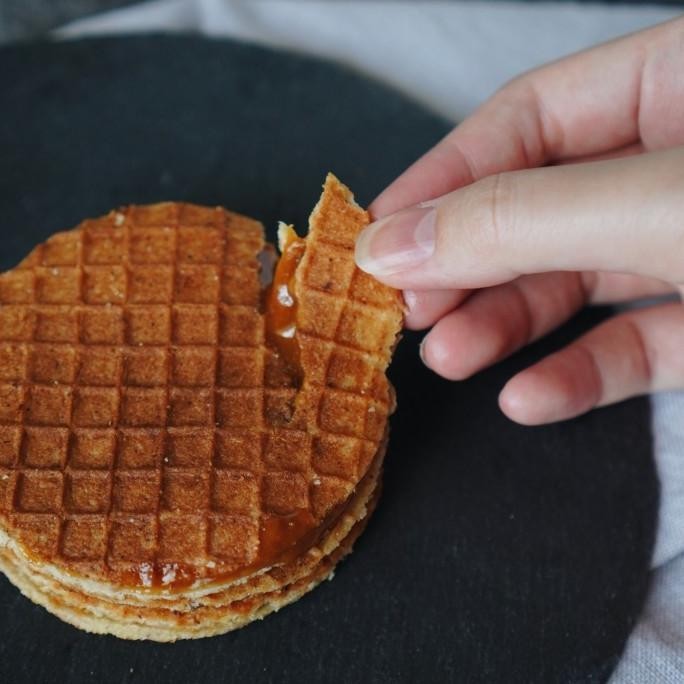 

Premium Hampers lebaran ramadan Kin's Stroopwafel