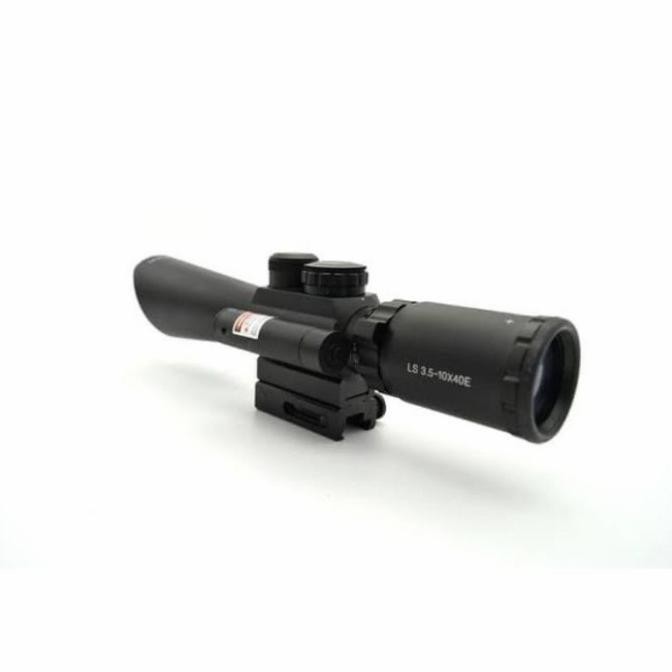 Teleskop Senapan Angin M8 Sudah Termasuk Laser Teleskop