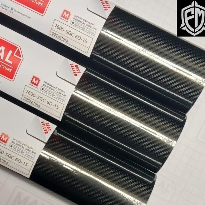 Sale Sticker Maxdecal 7600-Sgc 7D-15 [ Carbon 6D ] Per Roll