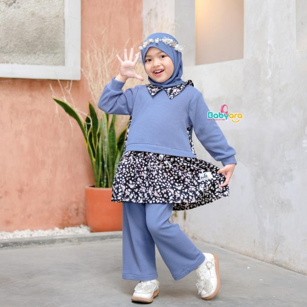 Setelan Anak Perempuan Oneset Bella Babyara