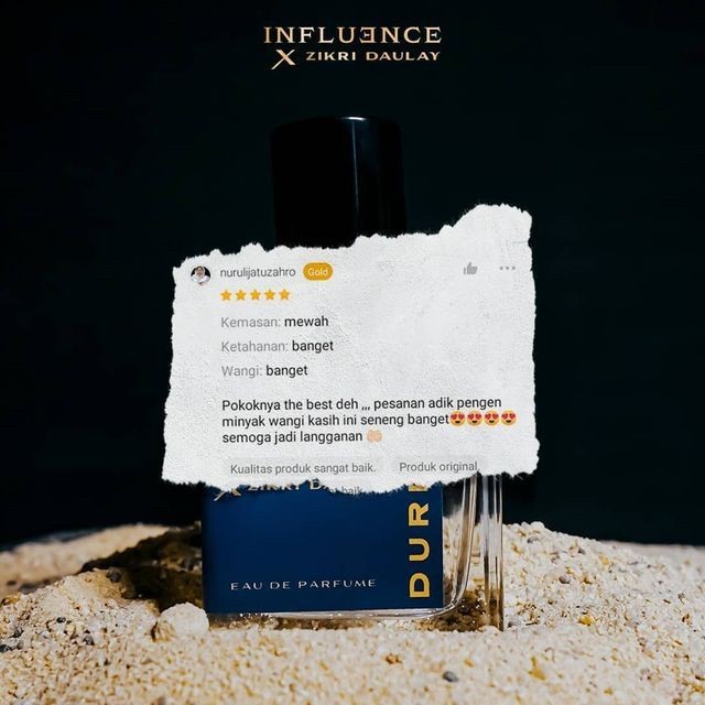 Parfum Pria Durence Dzikri Daulay Tahan Lama Original 100%