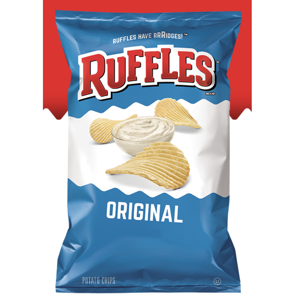 

Ruffles Po Chips 6,5 Oz Keripik Kentang Usa