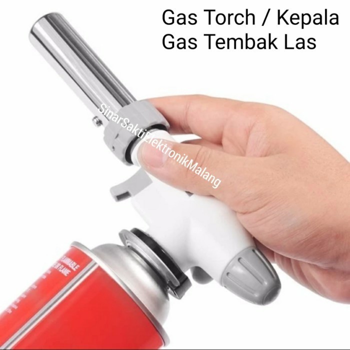 $$$$] Gas torch Burner / Kepala Gas / Korek Gas Tembak Mini Murah / Alat Las