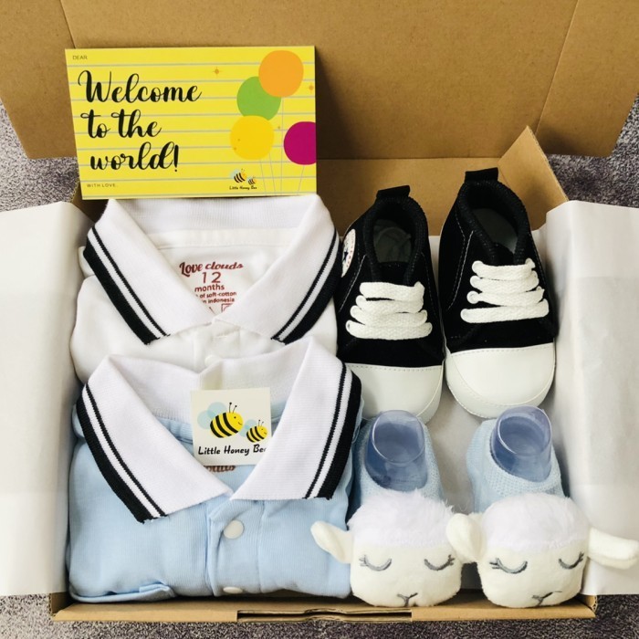 

Hampers Bayi Cowok / Hampers Baby Boy / Hampers Newborn (0-12)