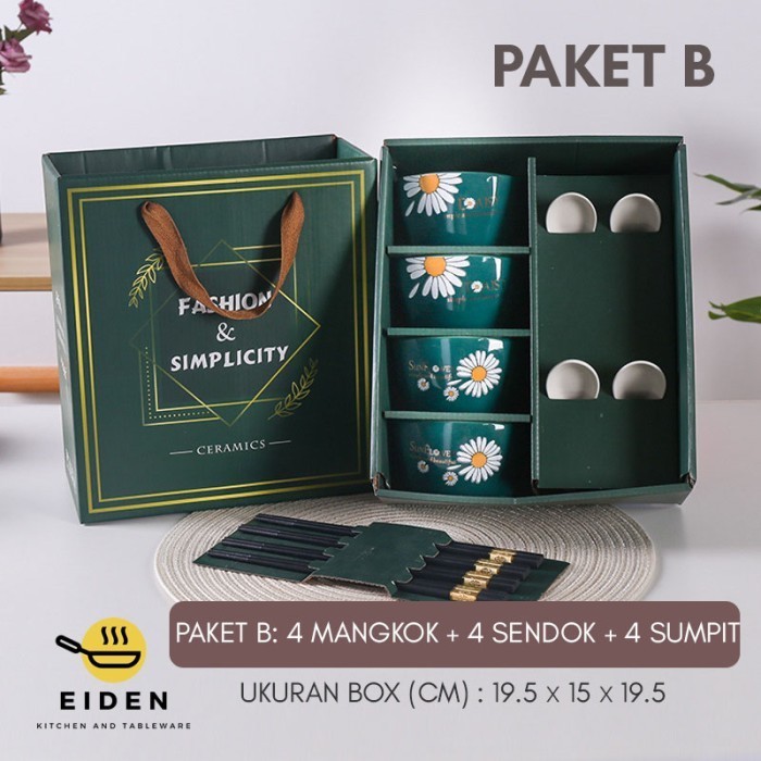 

Hampers Lebaran / Hampers Idul Fitri / Mangkok Keramik Set