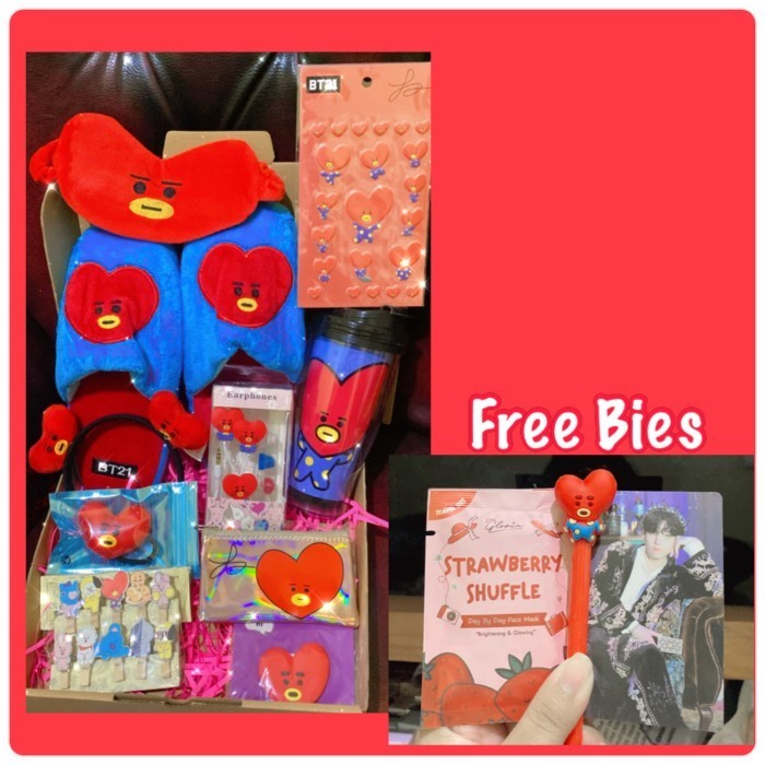

Giftbox Bt21 Serba Tata Kado Bts Hampers Lebaran Kado Ulang Tahun Army
